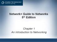 Network  Guide to Networks 5th Edition PowerPoint PPT Presentation