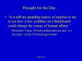 Thought for the Day PowerPoint PPT Presentation