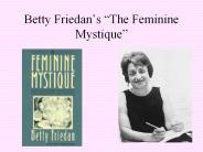 Betty Friedan