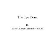 The Eye Exam