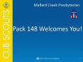 Pack 148 Welcomes You! PowerPoint PPT Presentation
