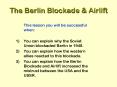 The Berlin Blockade PowerPoint PPT Presentation
