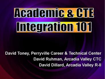 David Toney, Perryville Career