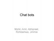 Chat bots