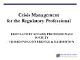 REGULATORY AFFAIRS PROFESSIONALS SOCIETY PowerPoint PPT Presentation