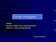 Dental Amalgam
