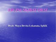ERUPSI AKIBAT OBAT