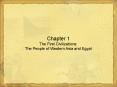 Chapter 1 The First Civilizations: The People of Western Asia and Egypt PowerPoint PPT Presentation