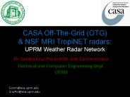 CASA Off-The-Grid (OTG)