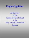 Engine Ignition PowerPoint PPT Presentation