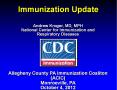 Immunization Update PowerPoint PPT Presentation