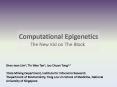 Computational Epigenetics PowerPoint PPT Presentation