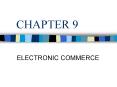 ELECTRONIC COMMERCE PowerPoint PPT Presentation