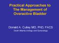 Practical Approaches to The Management of Overactive Bladder PowerPoint PPT Presentation
