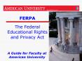 FERPA PowerPoint PPT Presentation