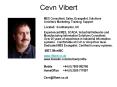 Cevn Vibert PowerPoint PPT Presentation