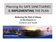 Planning for SAFE SANCTUARIES