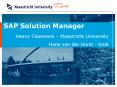 SAP Solution Manager PowerPoint PPT Presentation