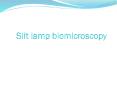 Slit lamp biomicroscopy PowerPoint PPT Presentation