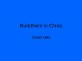 Buddhism%20in%20China PowerPoint PPT Presentation