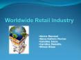 Worldwide Retail Industry PowerPoint PPT Presentation