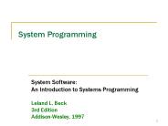 System Programming