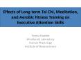 Effects of Long-term Tai Chi, Meditation, and Aerobic Fitness Training on Executive Attention Skills PowerPoint PPT Presentation