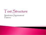 Text Structure