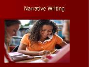 Narrative Writing