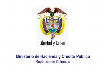 Ministerio de Hacienda y Cr