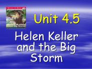 Helen Keller and the Big Storm