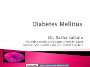 Diabetes Mellitus