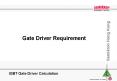 IGBT Gate Driver Calculation PowerPoint PPT Presentation