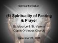 (6) Spirituality of Fasting PowerPoint PPT Presentation