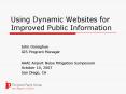 Using Dynamic Websites for Improved Public Information PowerPoint PPT Presentation