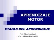 APRENDIZAJE MOTOR