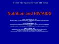 Nutrition and HIV/AIDS PowerPoint PPT Presentation
