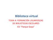 Biblioteca virtual
