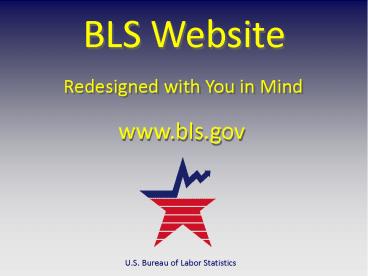 BLS Website