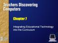 Integrating Educational Technology into the Curriculum PowerPoint PPT Presentation