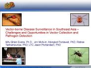 Vector-borne Disease Surveillance in Southeast Asia 