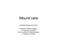 Wound care PowerPoint PPT Presentation