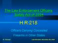 Officers Carrying Concealed PowerPoint PPT Presentation