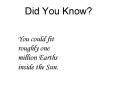 Did You Know? PowerPoint PPT Presentation