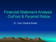 Financial Statement Analysis - DuPont PowerPoint PPT Presentation
