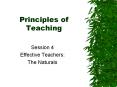 Principles of Teaching PowerPoint PPT Presentation