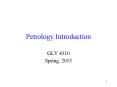 Petrology Introduction PowerPoint PPT Presentation