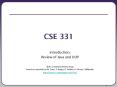 CSE 331 PowerPoint PPT Presentation