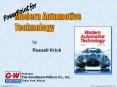 Goodheart-Willcox Publisher | Modern Automotive Technology | Chapter 1 PowerPoint PPT Presentation