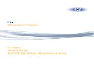 BMS Business Unit Overview